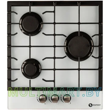 Газовая варочная панель Schtoff H4501C15IS (белый)